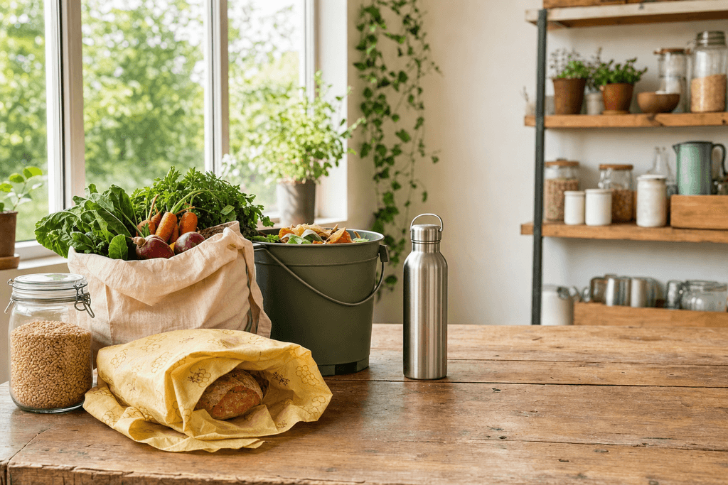 5 eco friendly kitchen Swaps to reduce plastic