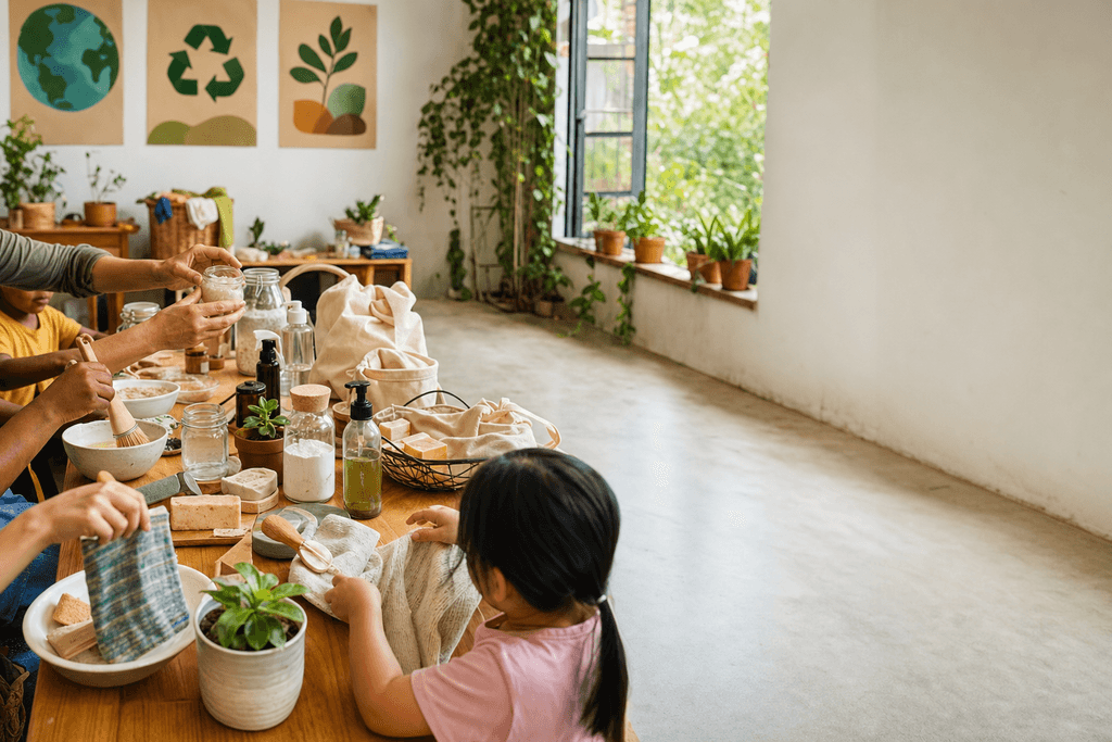 Budget plastic free living for an eco friendly home